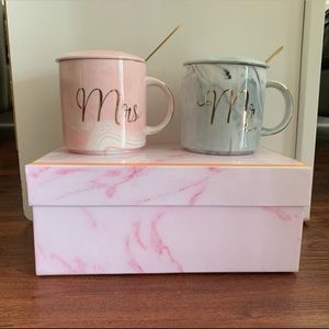 COFFEE MUGS set of 2